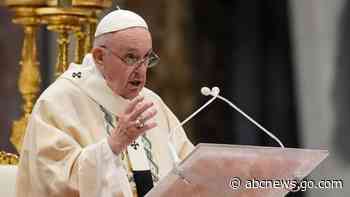 Pope to young people: We need you to protect environment