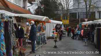 Wintermarkt Waldmössingen - Kein Duft nach Glühwein und Bratwurst - Schwarzwälder Bote