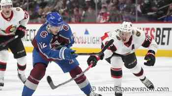 Newhook scores tiebreaker late, Avalanche beat Senators 7-5 - Lethbridge News Now
