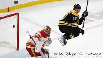 Former Bruin Vladar stops 27 shots, Flames beat Boston 4-0 - Lethbridge News Now