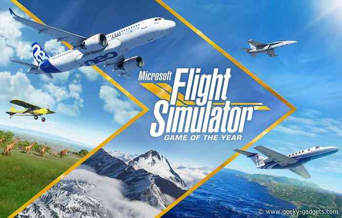 Microsoft Flight Simulator Standard Game of the Year Edition launches