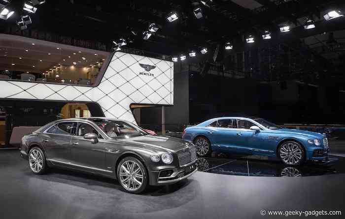 Bentley Flying Spur Mulliner and Flying Spur Hybrid unveiled at Guangzhou Auto Show