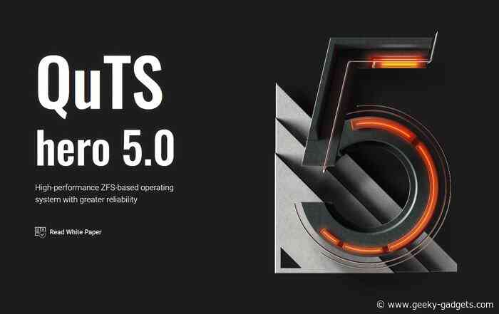 QNAP QuTS hero h5.0 NAS ZFS-based software released