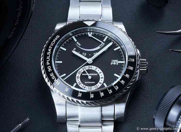 Mancheront precision automatic watch hits Kickstarter from $562