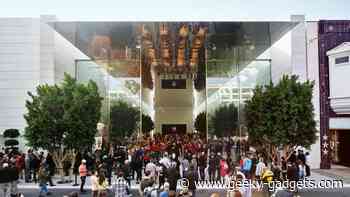 New Apple The Grove store opened in LA