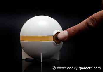 Visonic Dome smart hands-free contact lens cleaner