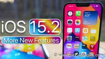 More iOS 15.2 features revealed (Video)