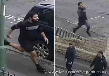 Four men sought after 14-year-old stabbed with machete in Accrington