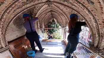 Bari, un'ala di palazzo Fizzarotti tornerà a splendere dopo il tirocinio di 5 studentesse dell'Università - Repubblica TV