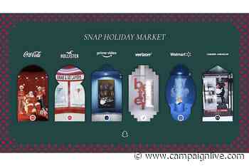 Snap opens an AR holiday market for Black Friday