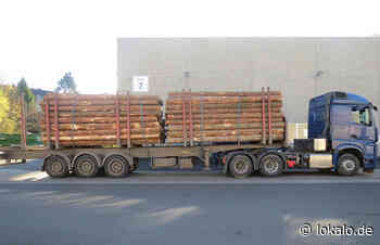 Polizei ahnte schon nicht Gutes: Holztransporter bei Morbach schon wieder zu schwer - lokalo.de