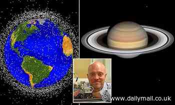 Earth could have its own Saturn-like band due to to growing threat of 'space junk,' professor warns