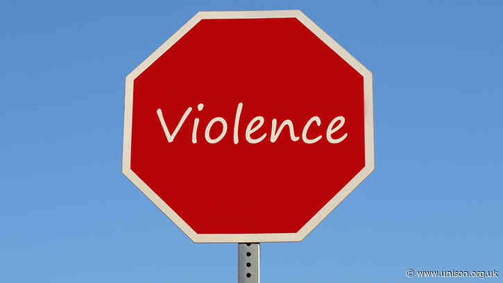 UNISON welcomes government pledge to end violence at work