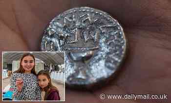 Girl, 11, finds 2,000-year-old coin minted by Jewish priest in 68BC who joined the Great Revolt