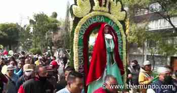 DJ mexicanos peregrinan a la Basílica de Guadalupe y llenan las calles de música a su paso - Telemundo