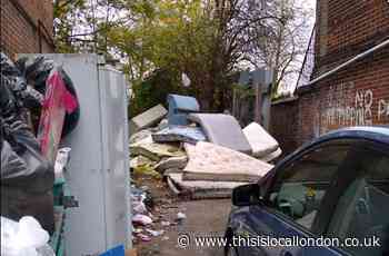 'Mattress mountain' blights High Street, Wealdstone
