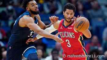 Towns' 28 points paces Timberwolves past Pelicans, 110-96