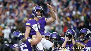 Vikings outlast Rodgers, Packers 34-31 on game-ending FG