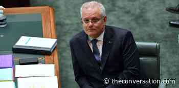 View from The Hill: Scott Morrison trips on a truth test - The Conversation AU