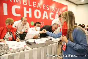 Propone Daniela de los Santos acciones para fortalecer el tejido social - Quadratín Michoacán