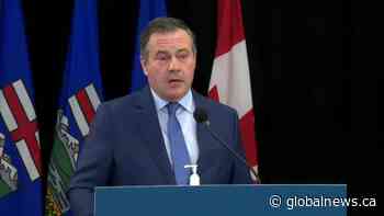 Alberta premier Kenney announces Pfizer COVID-19 vaccine for kids aged 5-11 has arrived in province