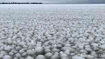 Lake Manitoba is filled with icy spheres. Here's why