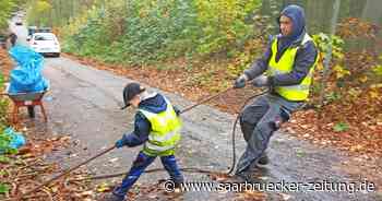 Jede Menge Müll bei der Cleanup-aktion in Neunkirchen beseitigt - Saarbrücker Zeitung