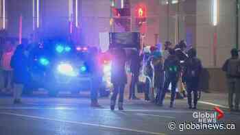 Calgarians march in solidarity with Wet’suwet’en hereditary chiefs who oppose pipeline project