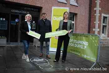 Wegwijzers en grondsjablonen moeten je doen stappen