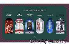 Snap opens an AR holiday market for Black Friday