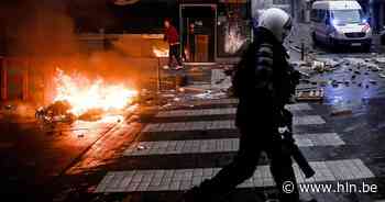 Brussel herleid tot slagveld: 3 agenten gewond en 40 arrestaties nadat betoging uitmondt in rellen - Het Laatste Nieuws