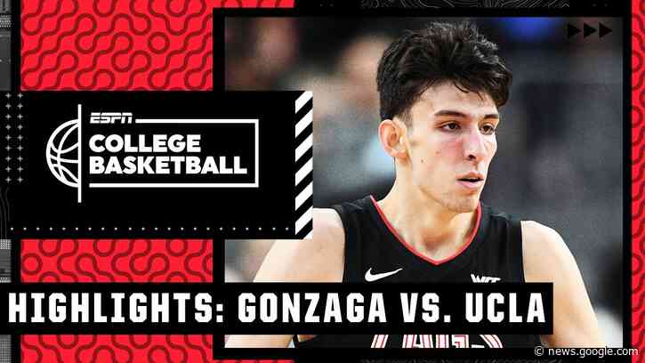 Gonzaga Bulldogs vs. UCLA Bruins | Full Game Highlights - ESPN