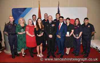 Celebrations as long-service awards issued to Lancashire Fire and Rescue workers