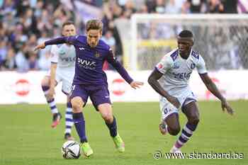 Anderlecht wint tegen rode lantaarn Beerschot met 4 - 2 - De Standaard