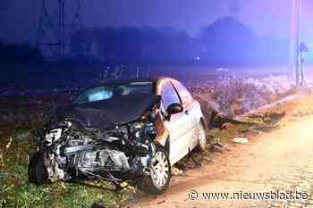 Bestuurder zwaargewond bij frontale botsing in Boechout