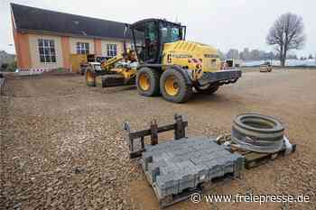 Lieferengpässe bremsen Bau von Fahrrad-Schulungsplatz in Burgstädt aus - Freie Presse
