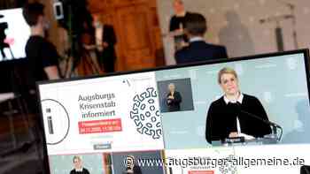 Corona in Augsburg: Sehen Sie die Pressekonferenz mit OB Eva Weber jetzt live