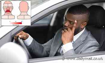 Hands on the wheel! Drivers pick, rub and scratch their face 26 TIMES an hour on average