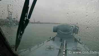 CNN joins Ukraine's Navy on artillery boat as threat from Russia looms
