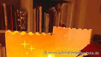 Lichtertüten-Hoffnungsaktion: Trotz allem: Althengstett leuchtet