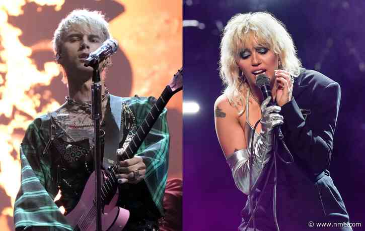 Machine Gun Kelly and Miley Cyrus react to Grammys 2022 snubs