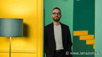 Marco Maisano a casa di Cecchi Paone - La Nazione