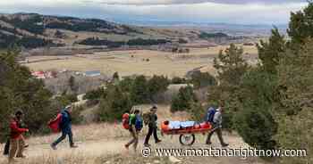 Hiker with possible broken ankle rescued off M Trail in Bozeman - ABC FOX Montana