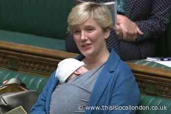 Walthamstow MP Stella Creasy told not to bring baby into the Commons