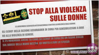SORA - CONTRO LA VIOLENZA SULLE DONNE SCENDONO IN CAMPO ANCHE GLI SCOUT - ioWebbo