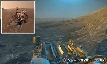 Curiosity rover sends a picture postcard from Mars