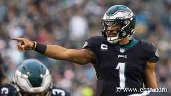 Tannenbaum's QB rankings: Big weeks for Jalen Hurts, Taylor Heinicke