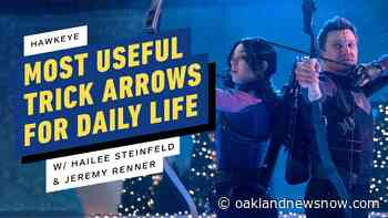 Hawkeye's Jeremy Renner & Hailee Steinfeld Pick Useful Trick Arrows | IGN Gaming - Oakland News Now