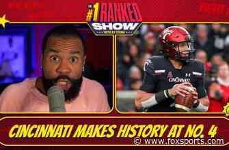 Cincinnati makes history as the first G5 team in Top 4 of CFP — RJ Young reacts | No. 1 Ranked Show