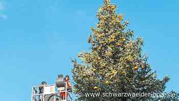 Adventsaktionen in Nagold: Limitierte   Weihnachtsbaumkugel zeigt die Alte Post